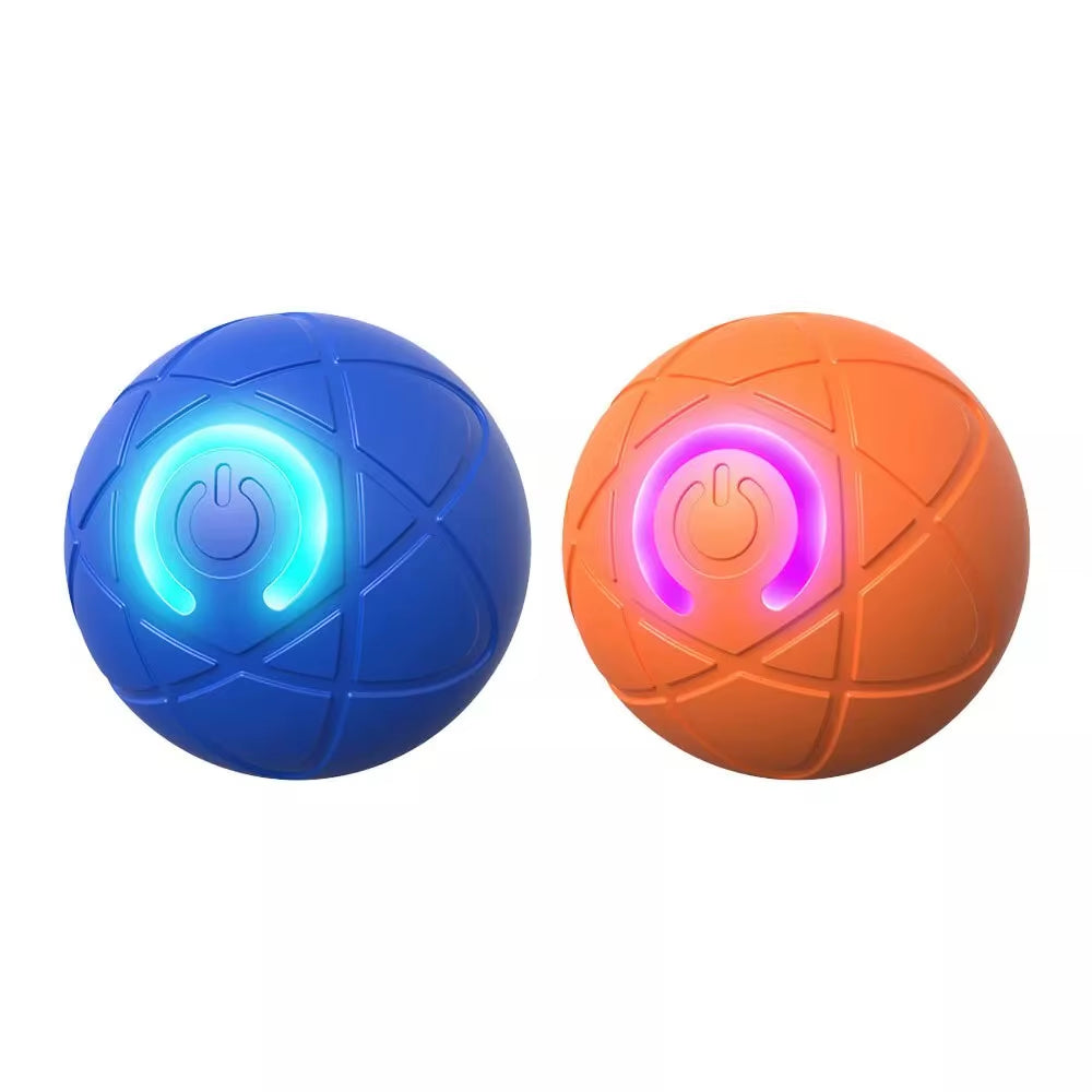 New Smart Teasing Dog Ball Bite Resistant LED Dog Bouncing Toy Ball Boredom Relief Artifact Dog Interactive Toy Ball