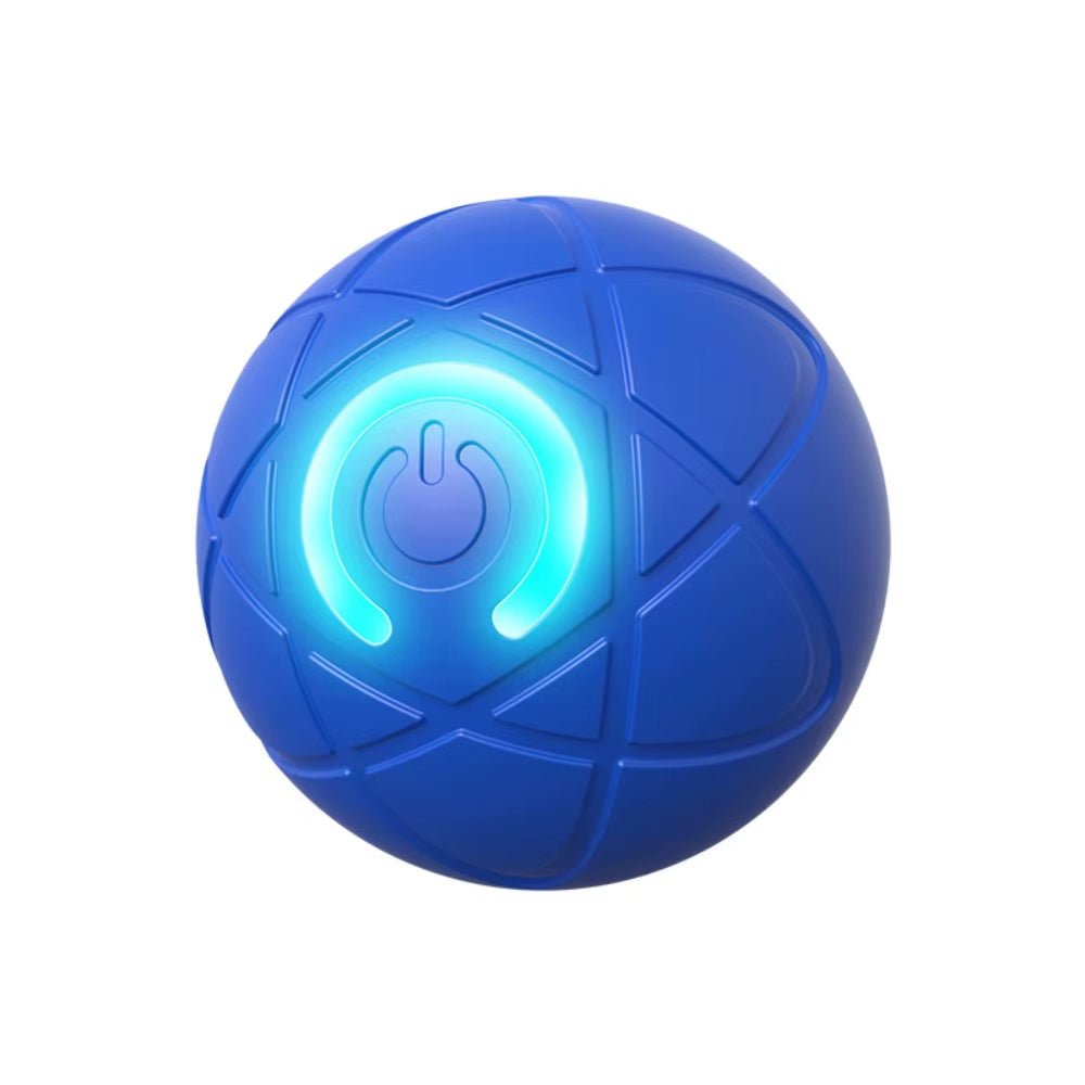 New Smart Teasing Dog Ball Bite Resistant LED Dog Bouncing Toy Ball Boredom Relief Artifact Dog Interactive Toy Ball